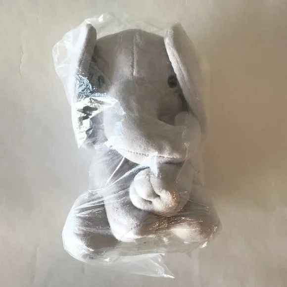 NEW Bedtime Originals Humphrey‎ Choo Choo Gray Plush Elephant-Stuffed Animal - Picture 14 of 15